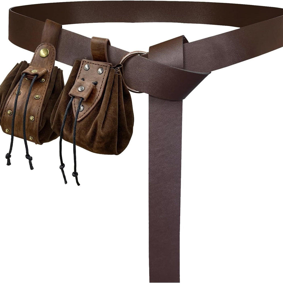 Renaissance Waist Belt with Potion Bottle and Pouch