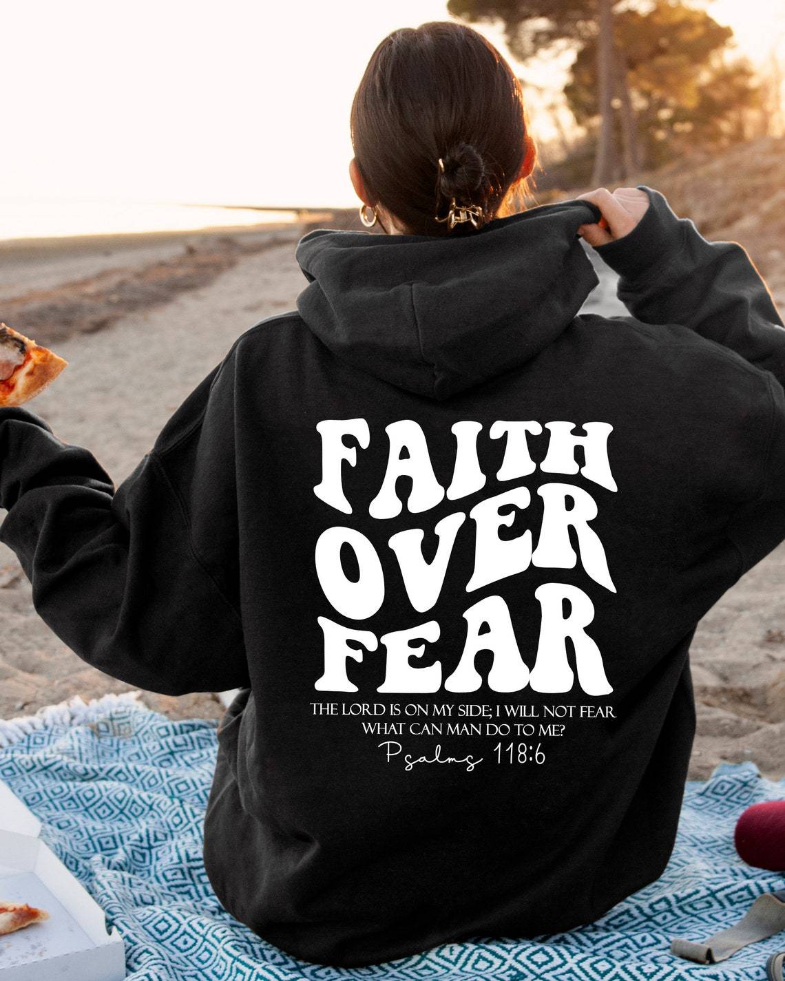 Faith Over Fear — Christian Sweatshirt