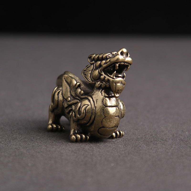 Chinese Dragon Statue - Feng Shui Kirin Figurine (1pc)