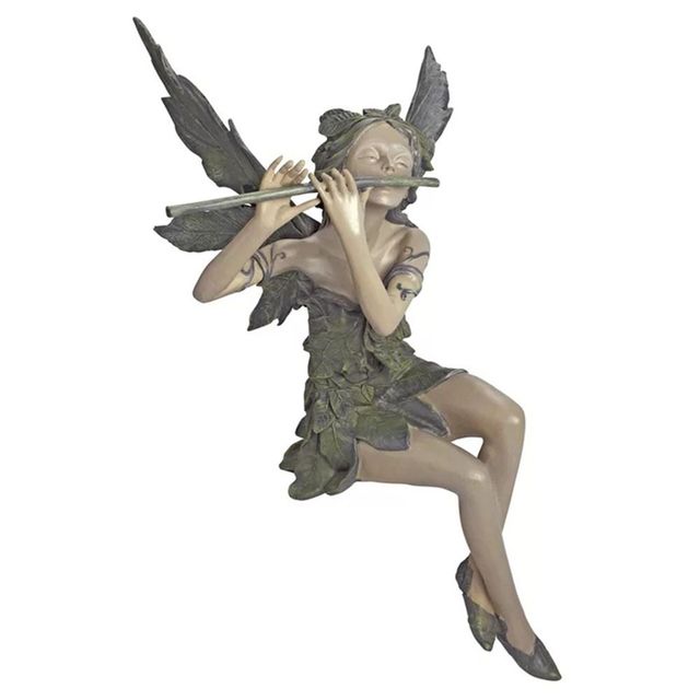 Fairy Garden Statue - Winged Outdoor Decoration Figure