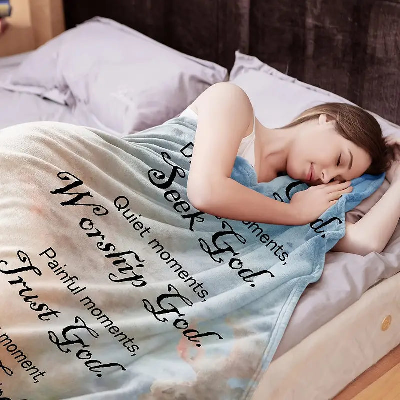 Bible Verse — Soft Plush Throw Blanket
