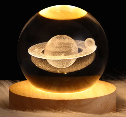 Galaxy Crystal Ball Lamp