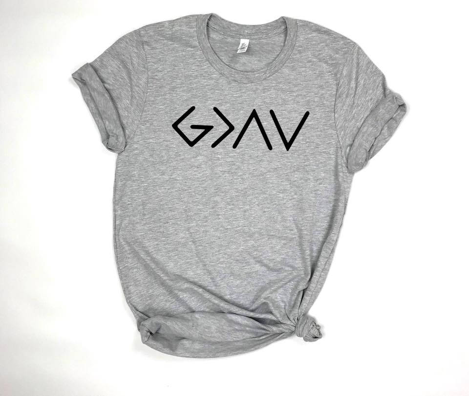 God Is Greater — Unisex Cotton T-Shirt
