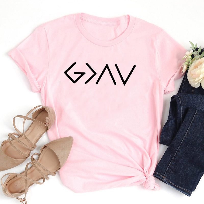 God Is Greater — Unisex Cotton T-Shirt