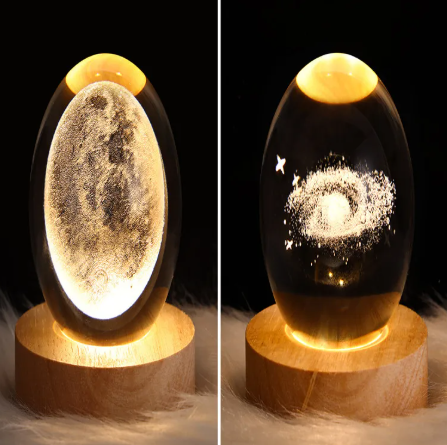 Galaxy Crystal Ball Lamp