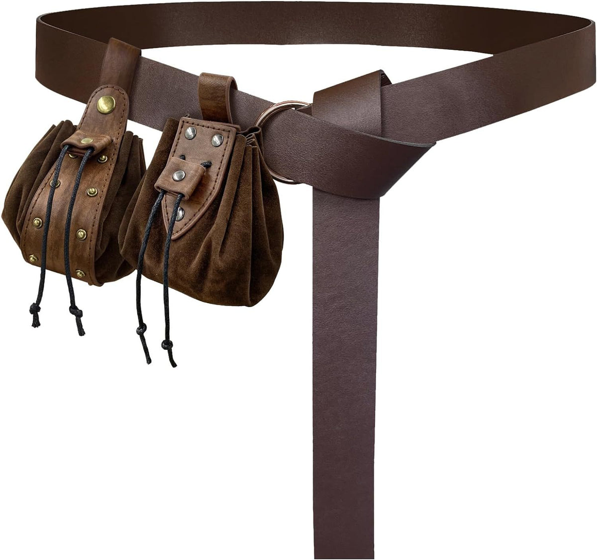 Renaissance Waist Belt with Potion Bottle and Pouch