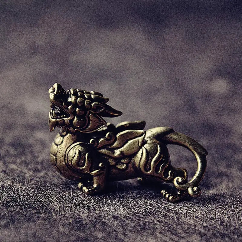 Chinese Dragon Statue - Feng Shui Kirin Figurine (1pc)
