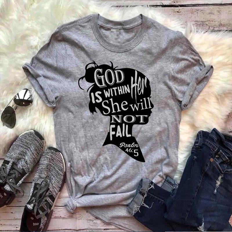 God Is Within Her — Unisex T-Shirt