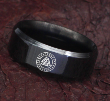 Vintage Viking Rune Ring for Men
