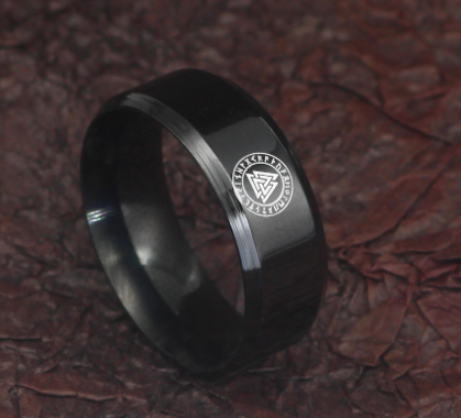 Vintage Viking Rune Ring for Men