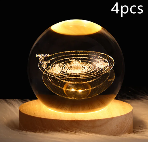Galaxy Crystal Ball Lamp