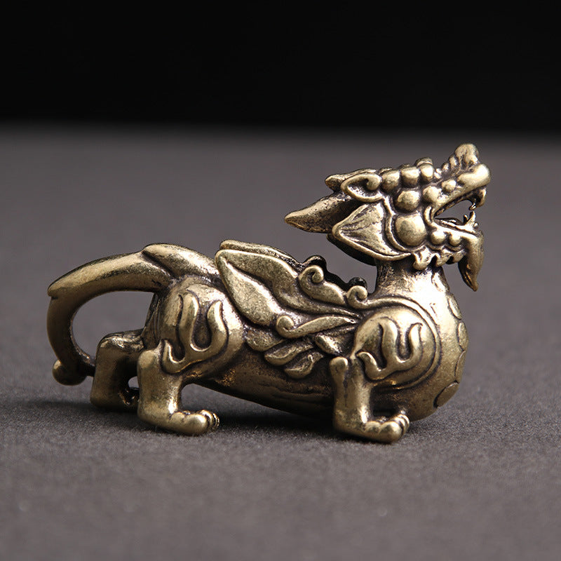 Chinese Dragon Statue - Feng Shui Kirin Figurine (1pc)