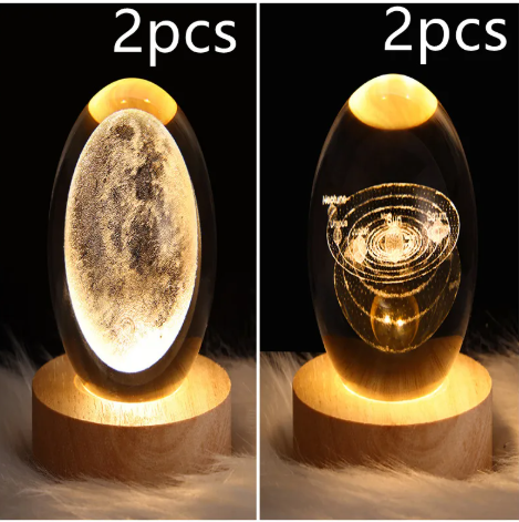 Galaxy Crystal Ball Lamp
