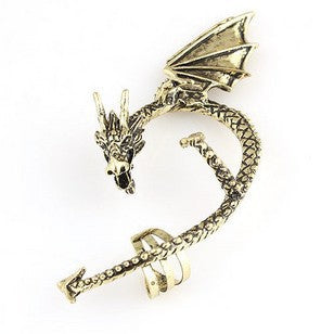 Dragon Shaped Earrings and Dragon Ear Hangings