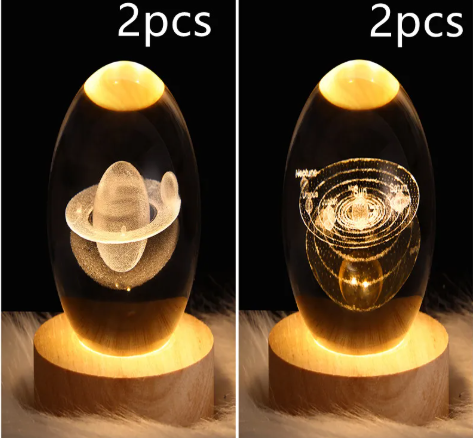 Galaxy Crystal Ball Lamp
